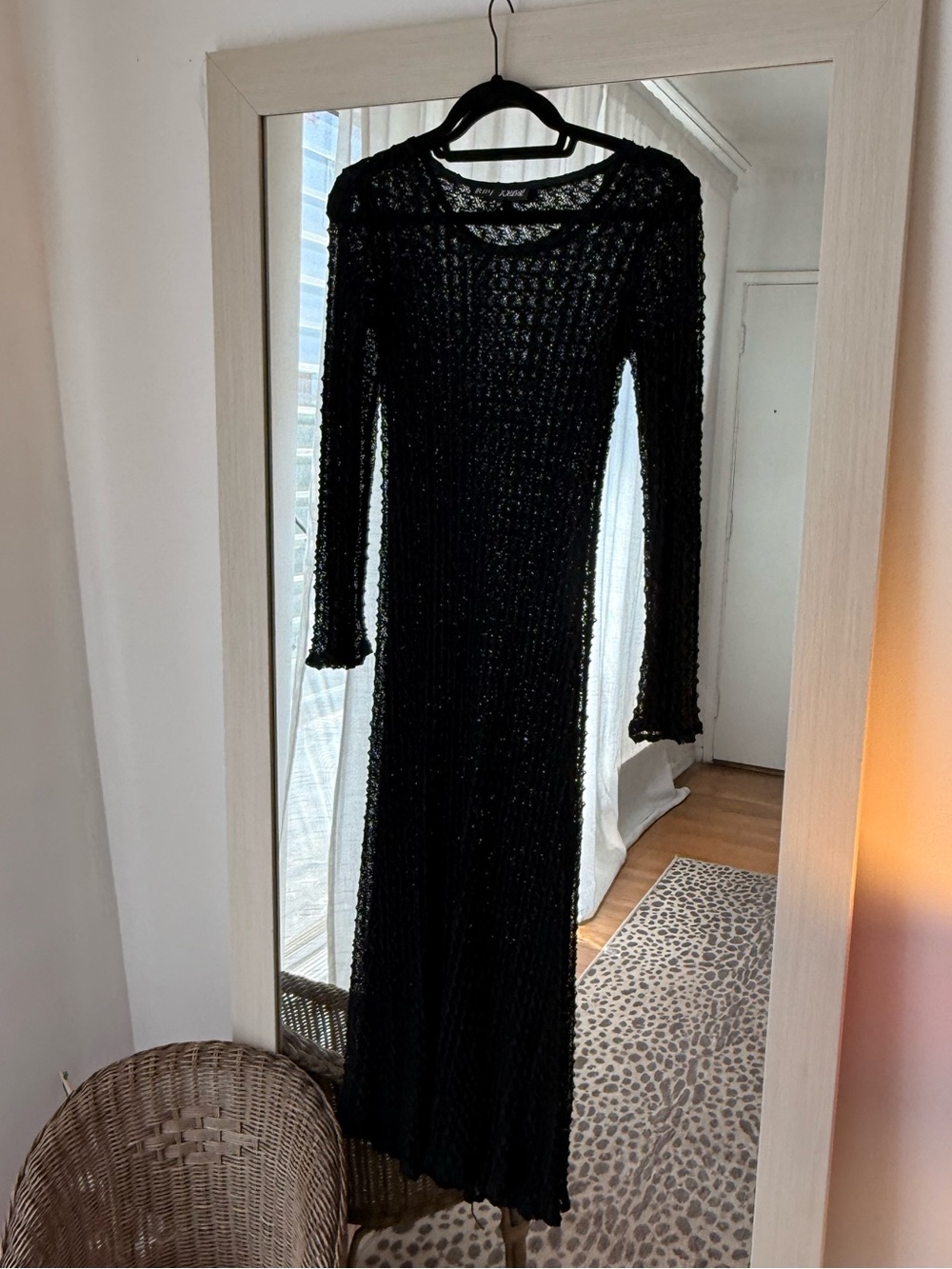 Rare Vintage Betsey Johnson Lace Crochet Dress - Picture 2 of 9